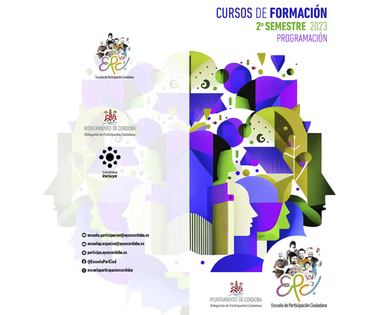 programación de la Escuela de Participación Ciudadana del 2º semestre de 2023