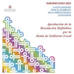 Subvenciones 2023 a asociaciones para el fomento de la participación ciudadana