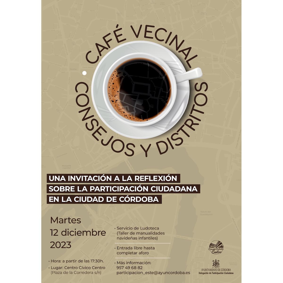 Café Vecinal. Consejos y Distritos