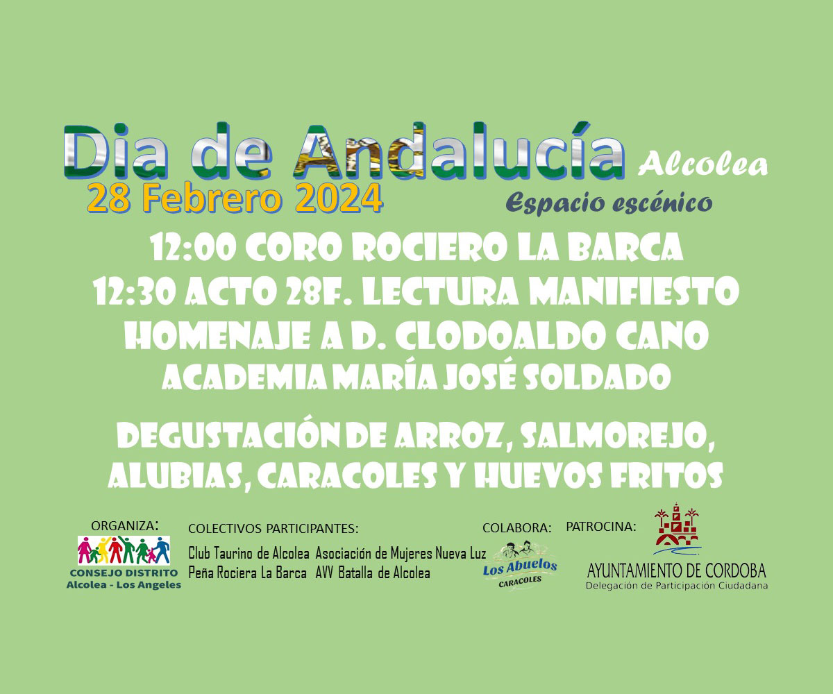  Día de Andalucía en Alcolea