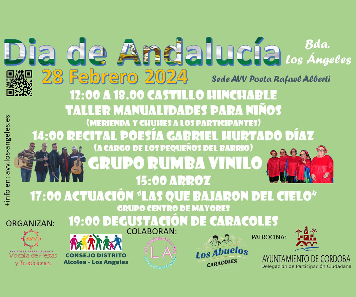  Día de Andalucía en la barriada de los Ángeles