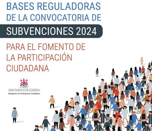 CONVOCATORIA DE SUBVENCIONES PARA EL FOMENTO DE LA PARTICIPACIÓN CIUDADANA 2024