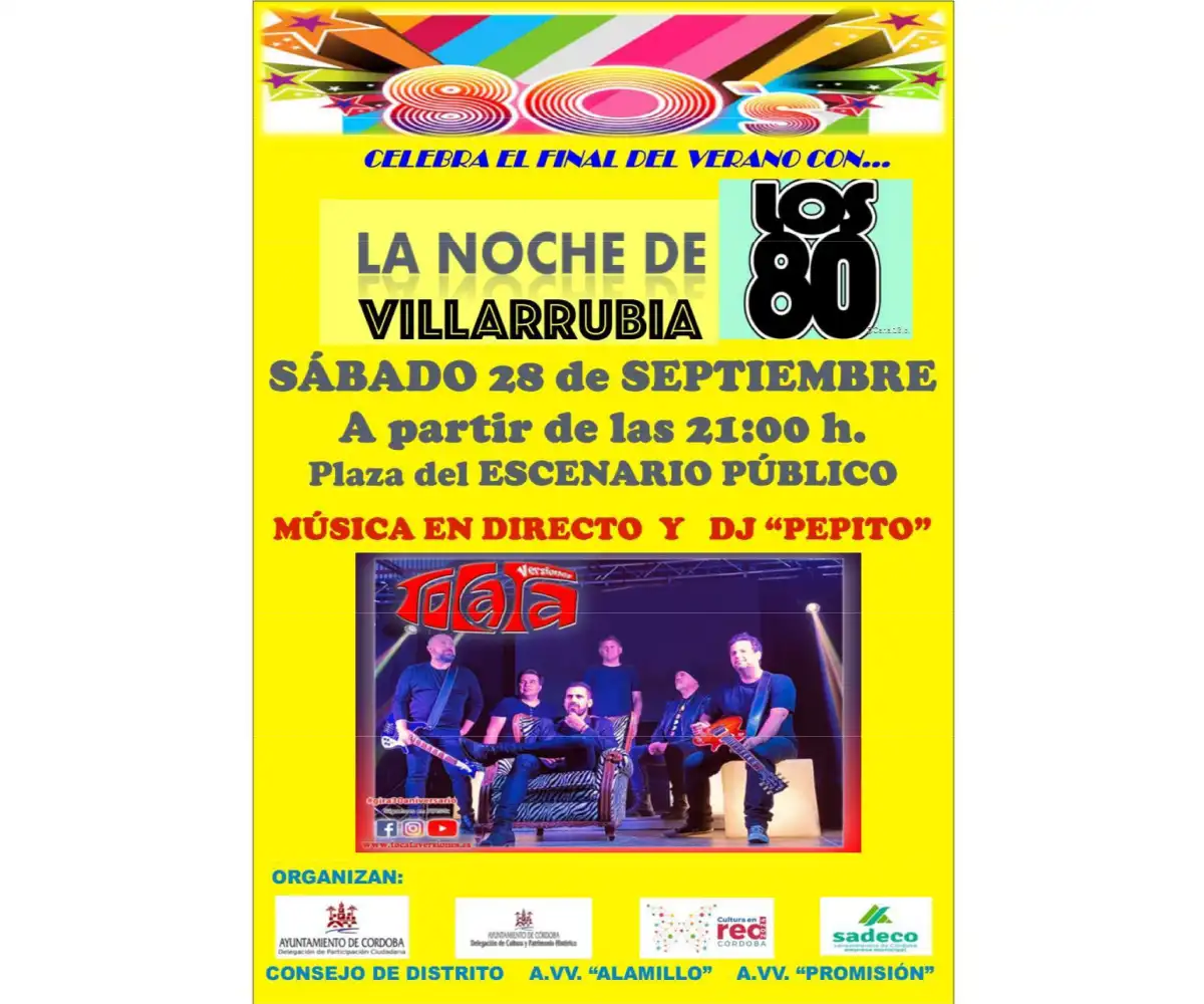 FIESTA DE LOS 80