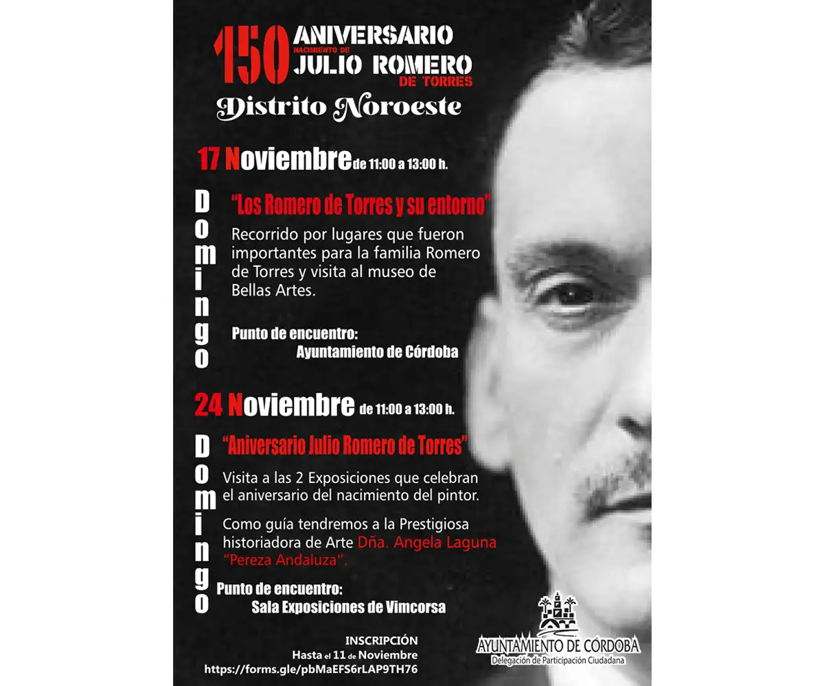 150 aniversario del nacimiento de Julio Romero de Torres