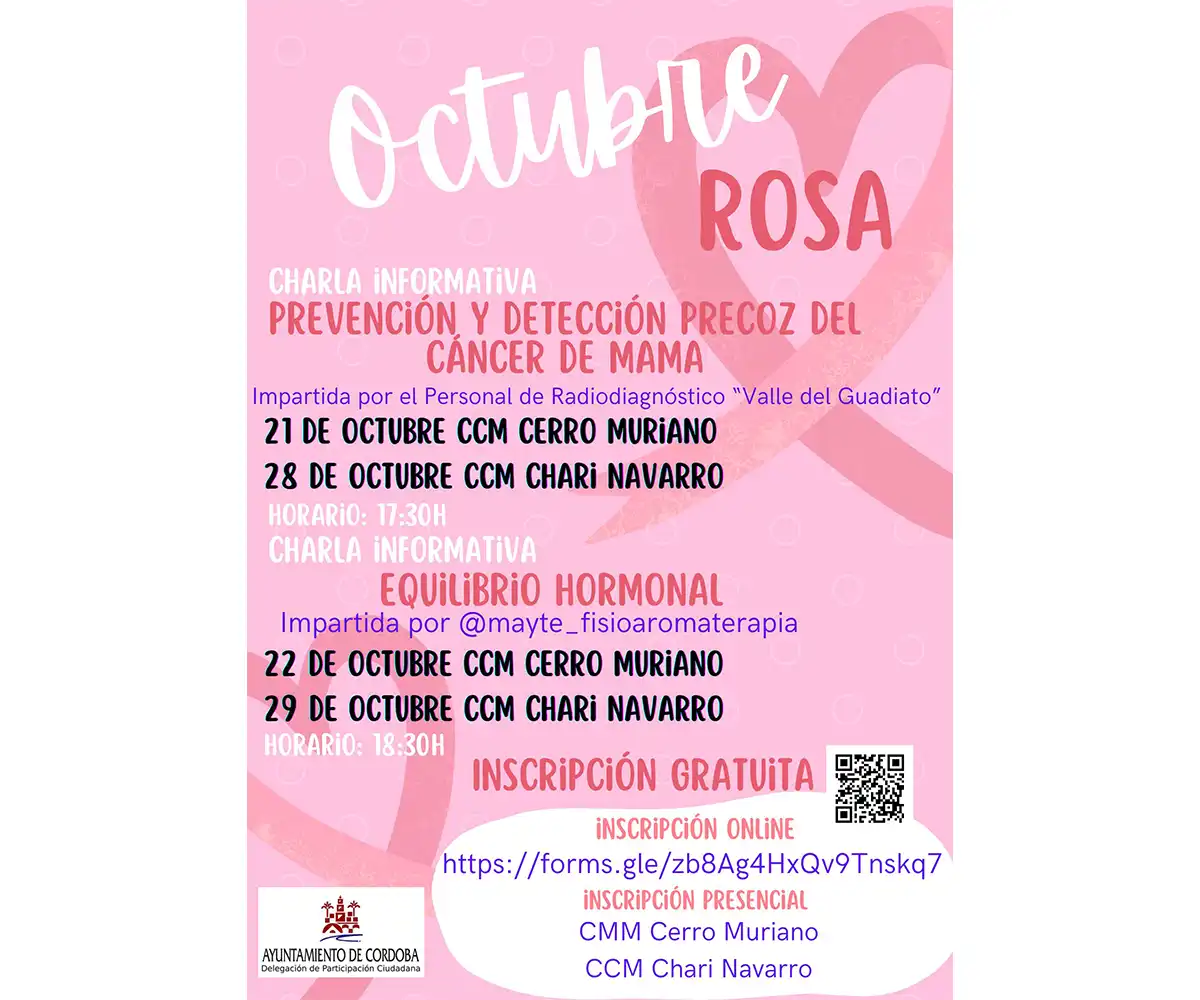 CHARLAS INFORMATIVAS «OCTUBRE ROSA»