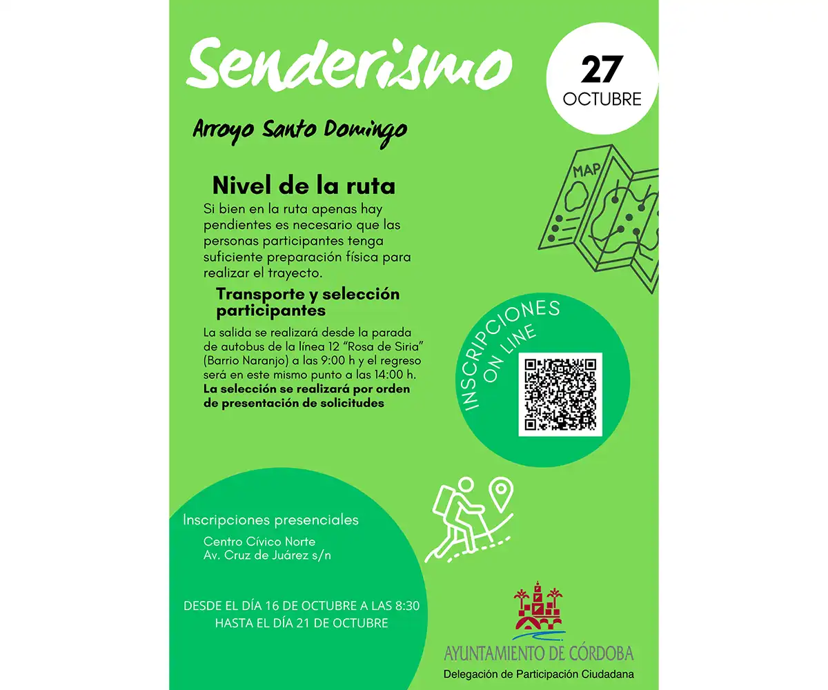 Senderismo. Arroyo Santo Domingo