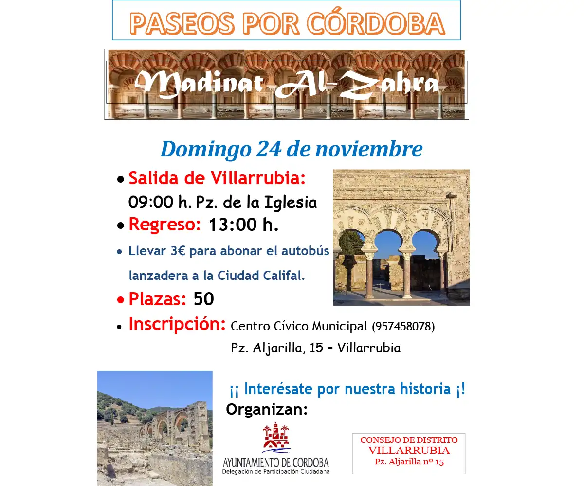 Visita a MEDINAT AL-ZAHARA