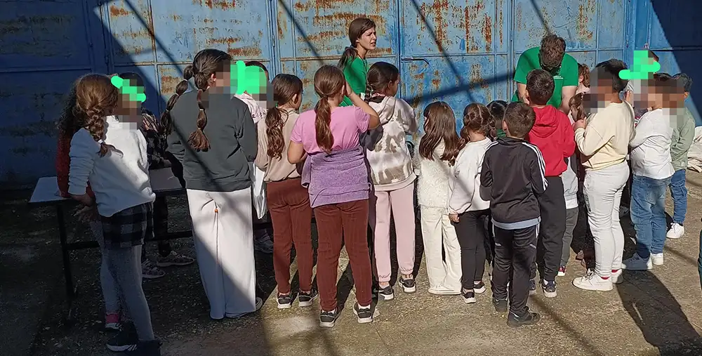 imágen de lajornada de convivencia de Navidad en Alcolea y el Barrio de Los Ángeles