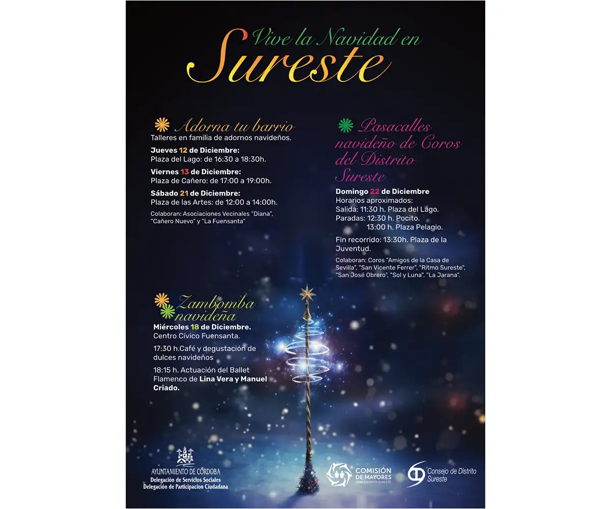 Programación de Navidad en Sureste