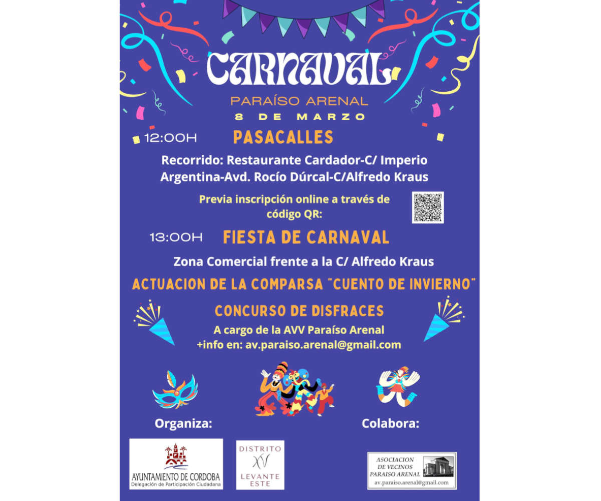 CARNAVAL EN PARAÍSO ARENAL