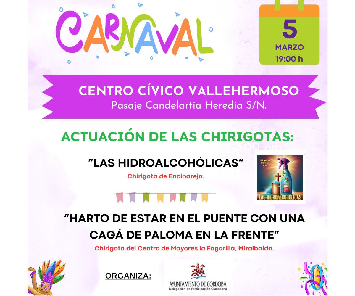 CARNAVAL EN VELLEHERMOSO