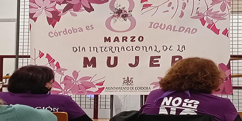 Imagen de celebración del Día de la Mujer