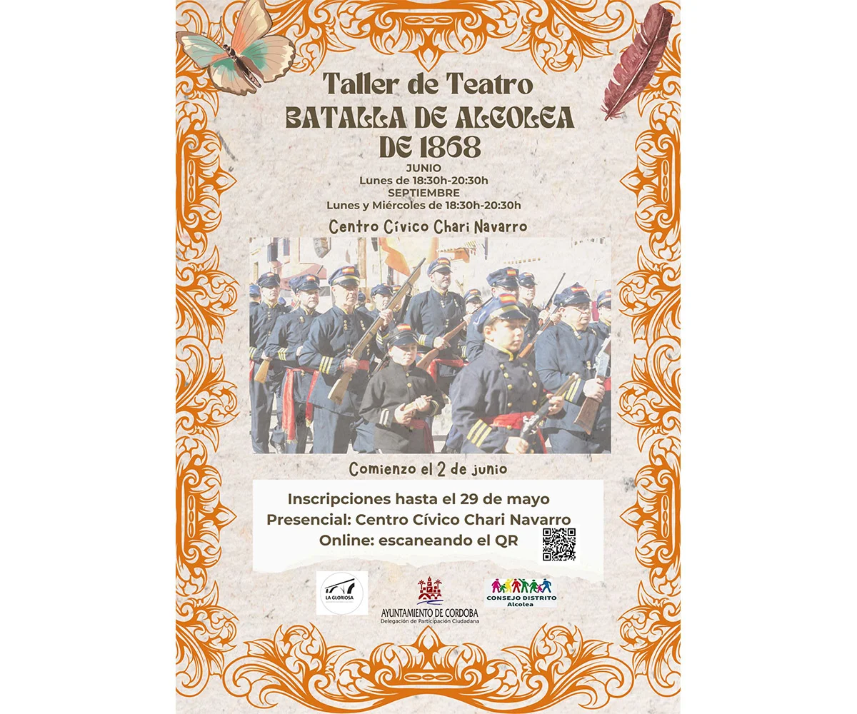 TALLER DE TEATRO «RECREACIÓN DE LA BATALLA DE ALCOLEA DE 1868»