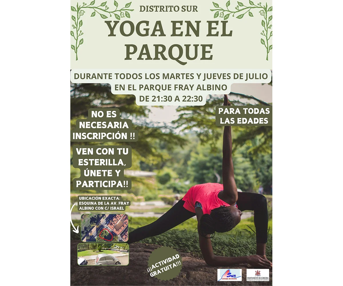 YOGA EN EL PARQUE