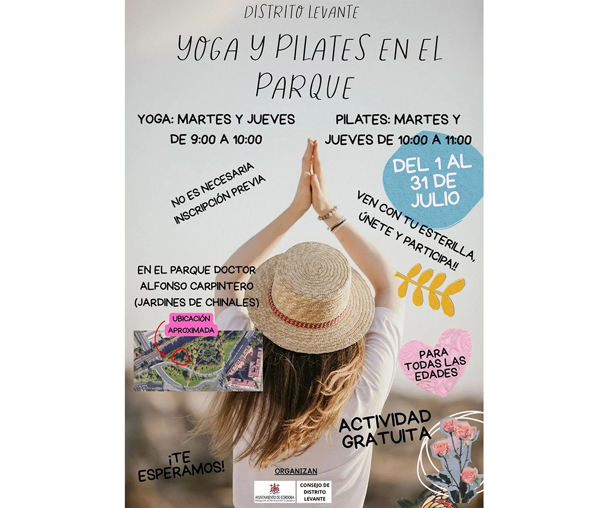 YOGA Y PILATES EN EL PARQUE