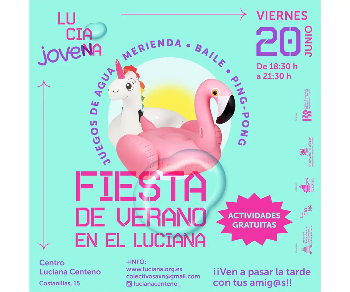 FIESTA DE VERANO EN LUCIANA JOVEN