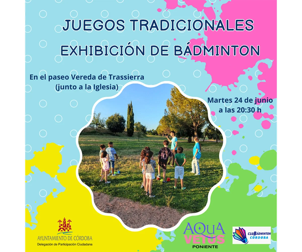 JUEGOS TRADICIONALES, EXHIBICIÓN DE BÁDMINTON