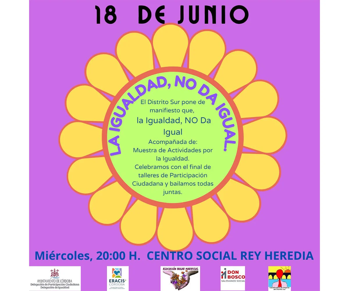 MUESTRA FINAL DE ACTIVIDADES DE IGUALDAD Y PARTICIPACIÓN CIUDADANA