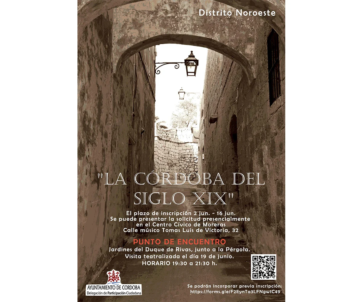 RUTA TEATRALIZADA «LA CÓRDOBA DEL SIGLO XIX»