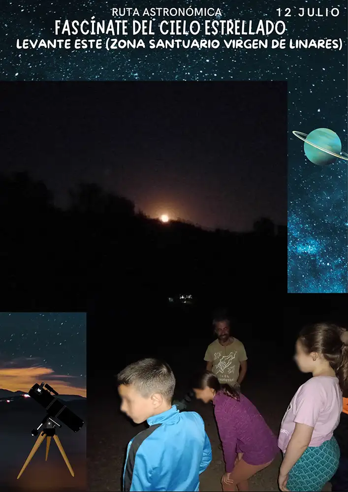 Imágenes ruta astronómica "Fascínate del cielo estrellado"