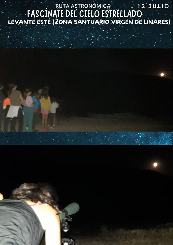 Imágenes ruta astronómica "Fascínate del cielo estrellado"