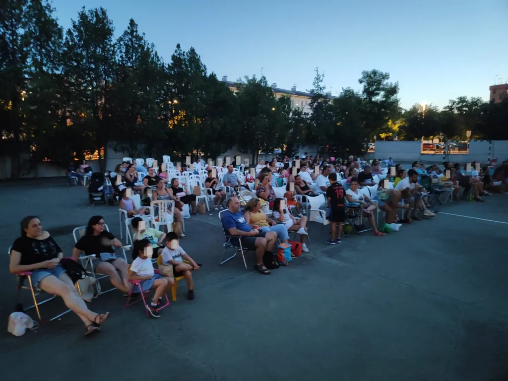 cine de verano en el Centro Lucano