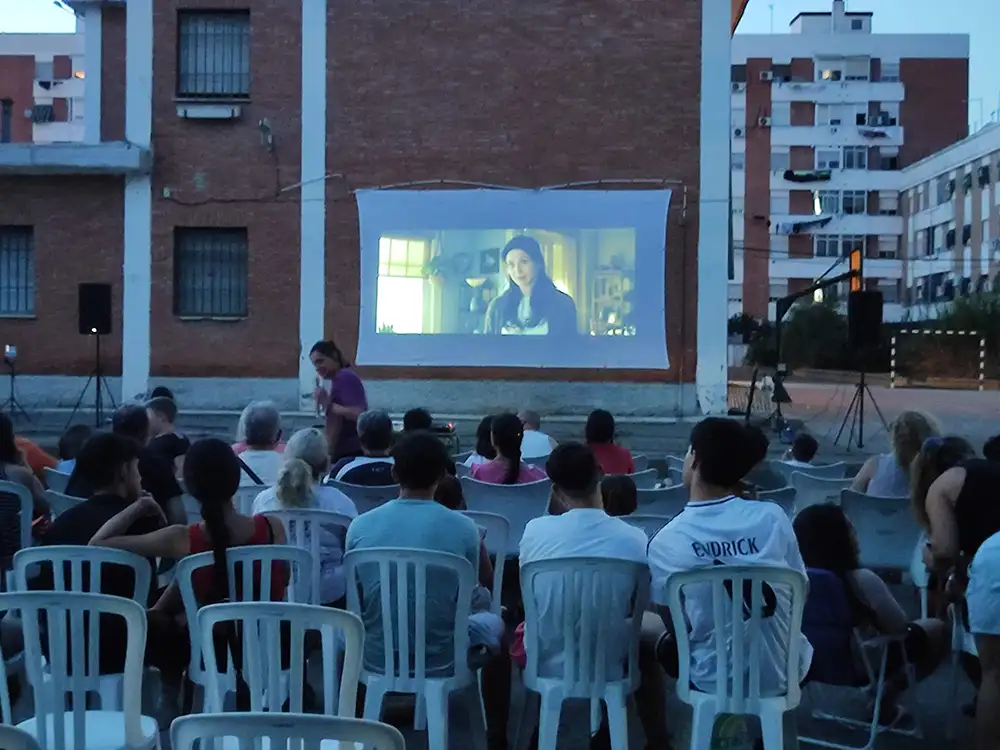 cine de verano en el Centro Lucano