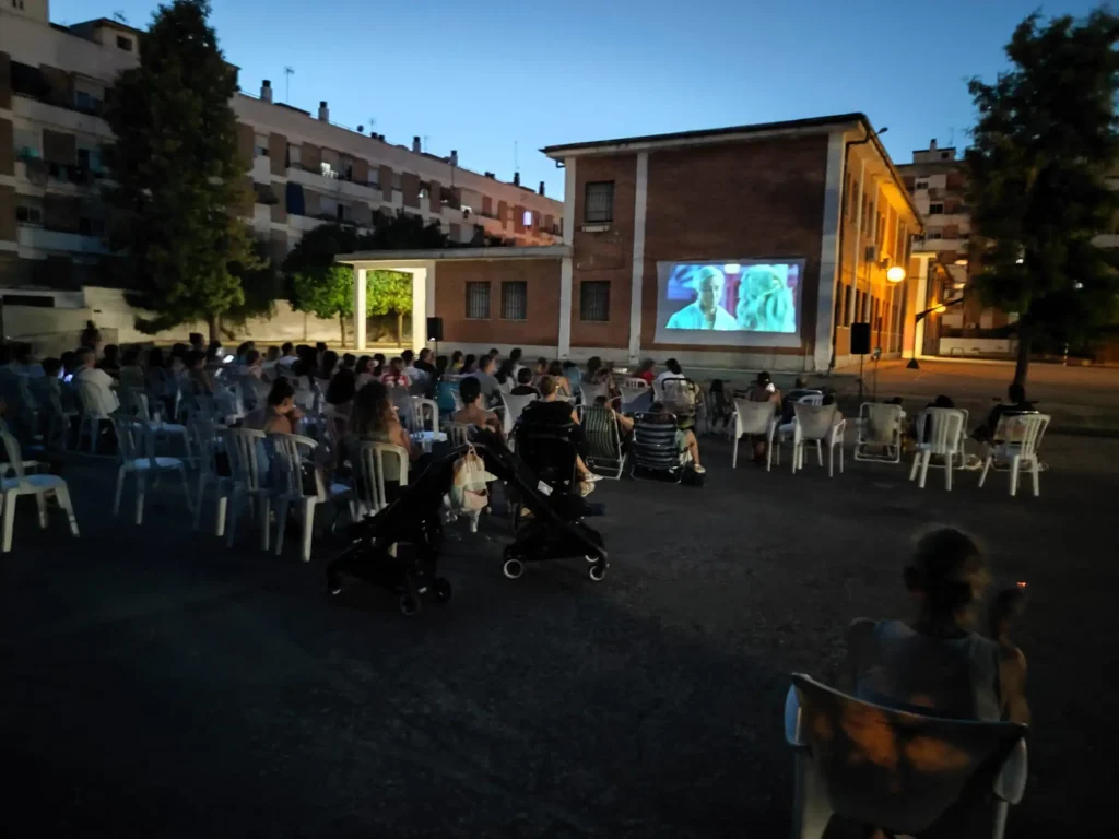 cine de verano en el Centro Lucano