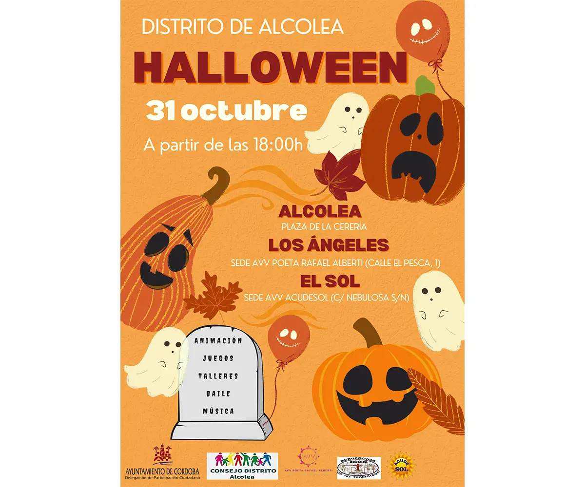 HALLOWEEN EN EL DISTRITO DE ALCOLEA 🎃