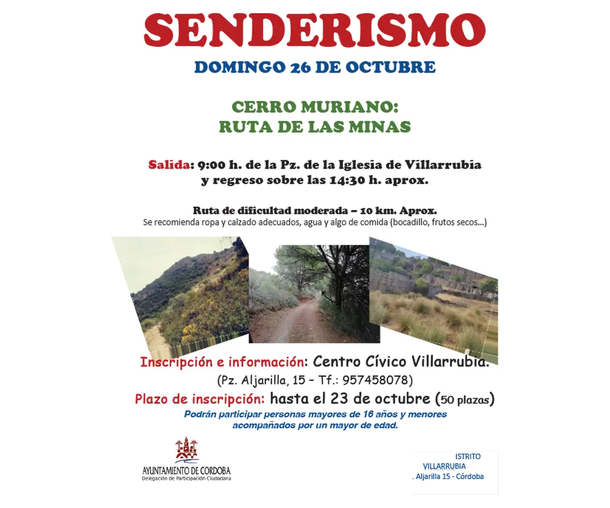 Senderismo: Cerro Muriano – Ruta de las Minas 🥾🌄