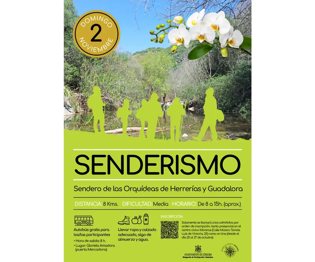 Senderismo – “Sendero de Orquídeas de las Herrerías y Guadalora”