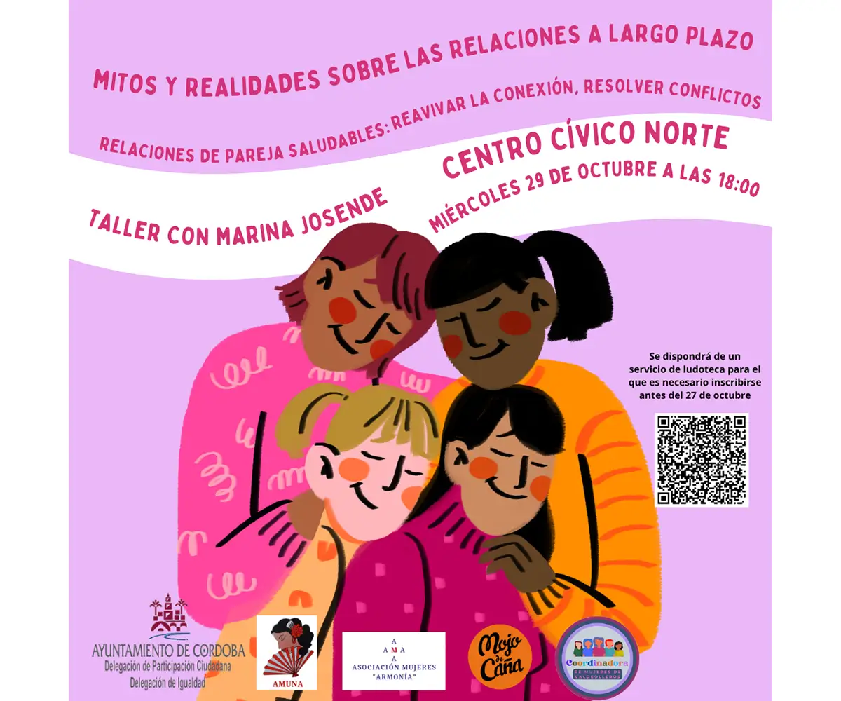 Taller «Mitos y realidades sobre las relaciones a largo plazo. Relaciones de Pareja Saludables: Reavivar la Conexión y Resolver Conflictos»