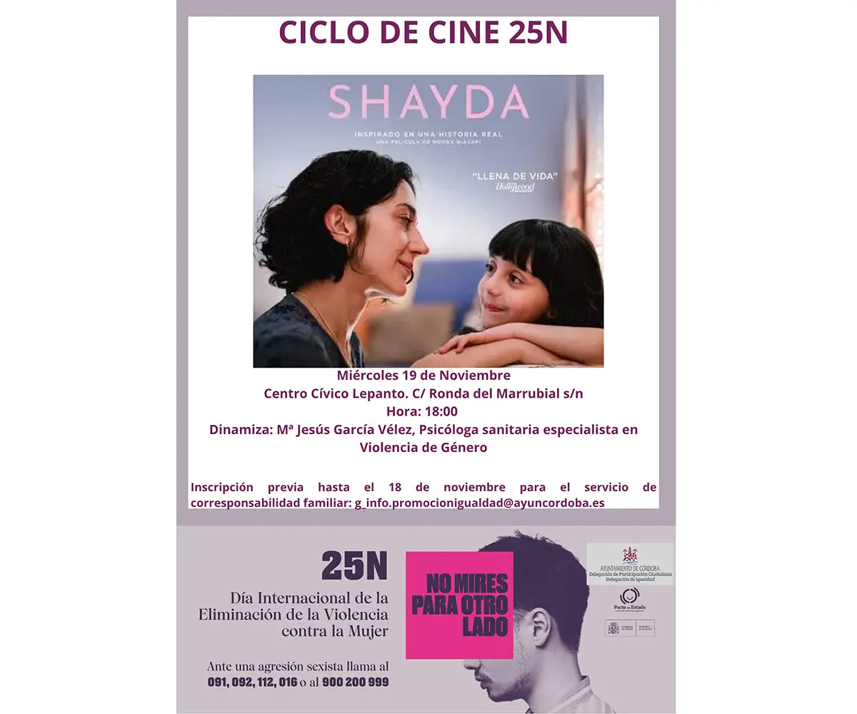 Ciclo de Cine 25N – Proyección de “Shayda”