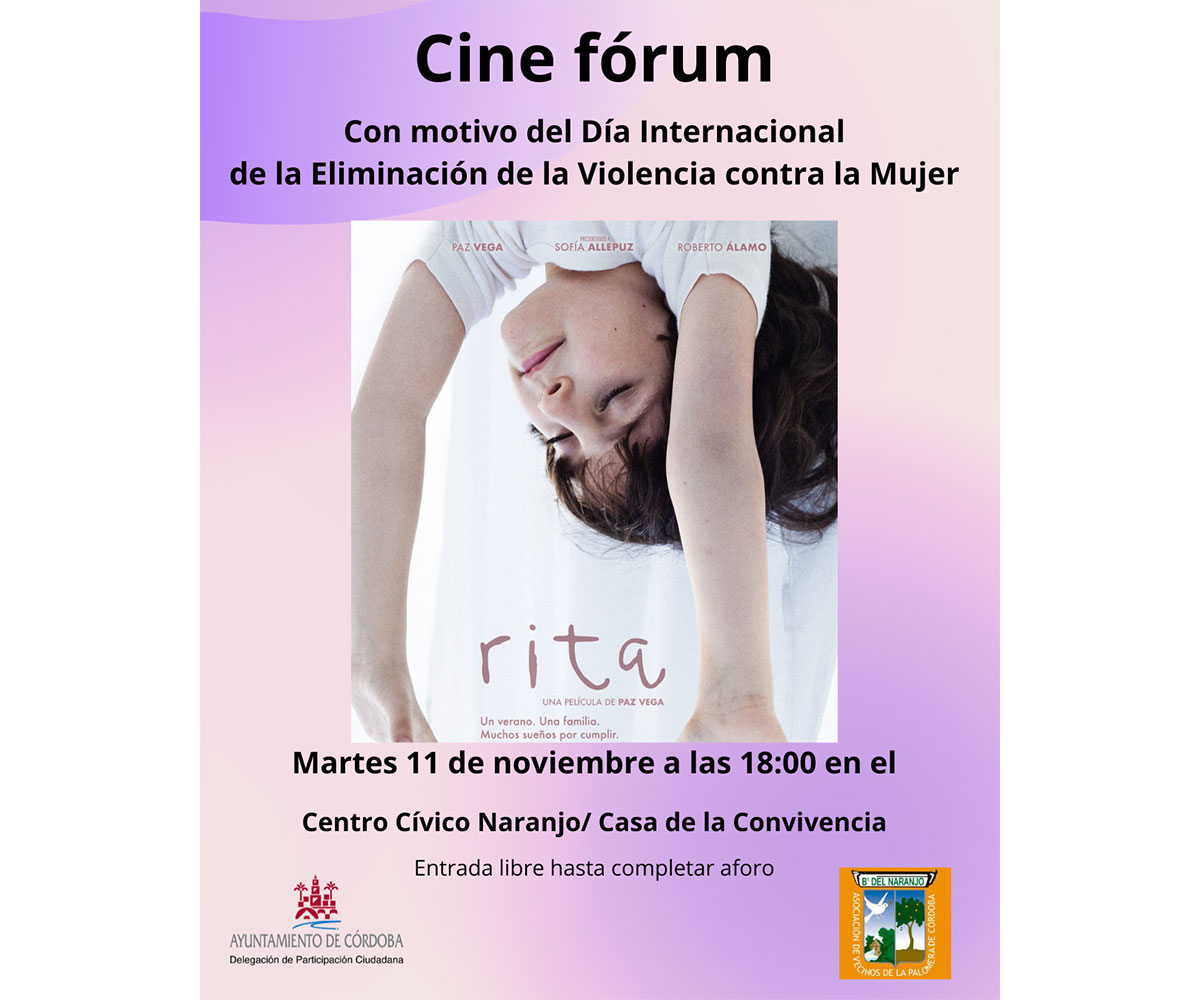 Cine Fórum: “Rita”