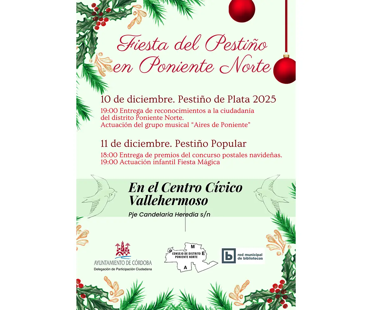 Fiesta del Pestiño en Poniente Norte