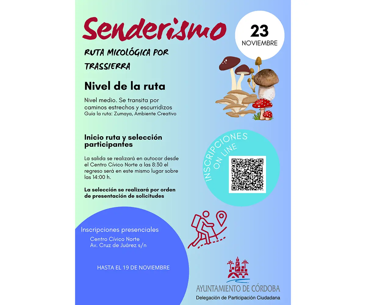 Senderismo – Ruta Micológica por Trassierra