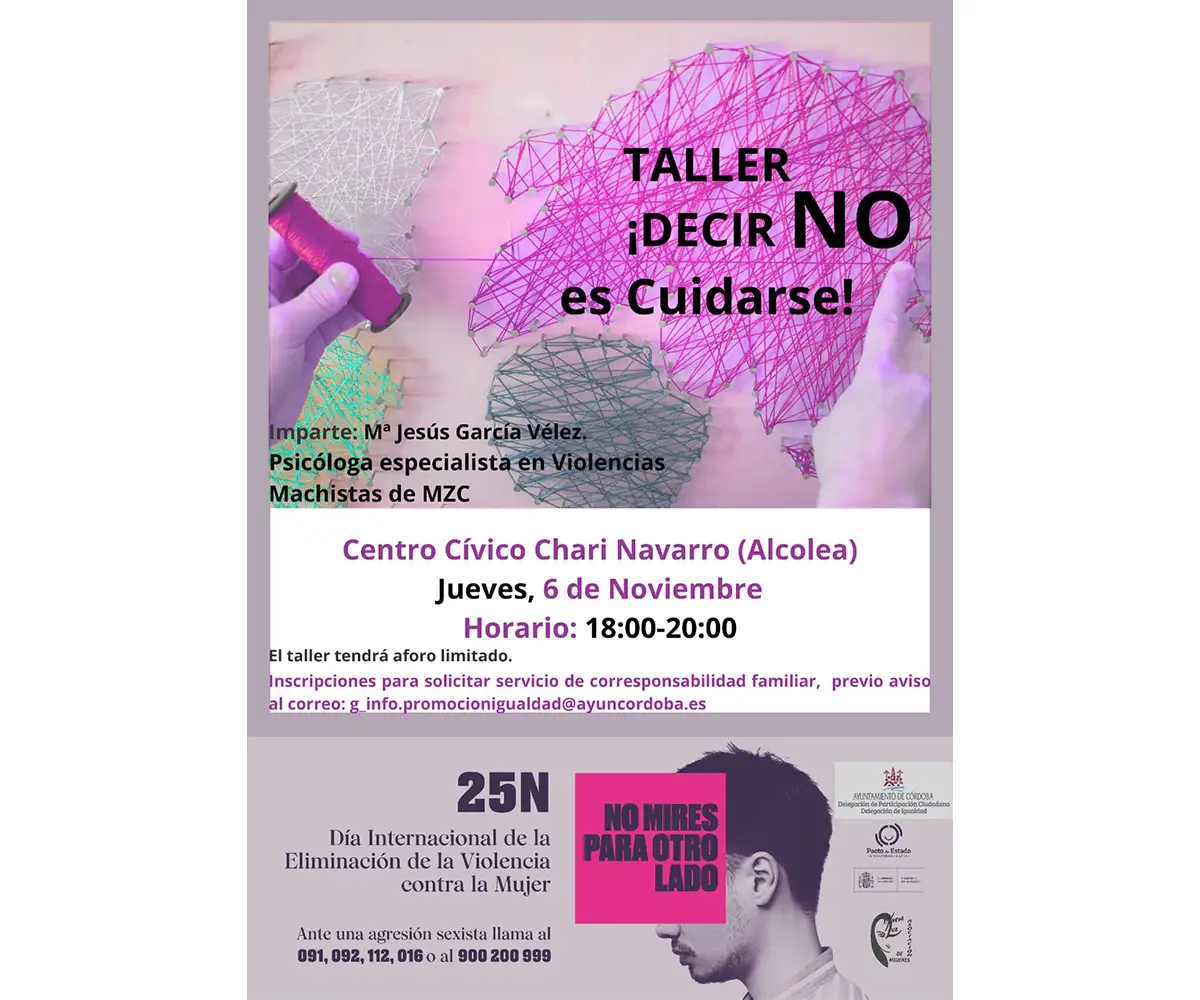Taller: ¡Decir NO es cuidarse!