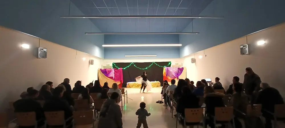 Danza oriental en Cerro Muriano