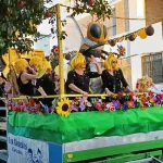 Carroza de carnaval de la Asociación Alcolea por sus Tradiciones