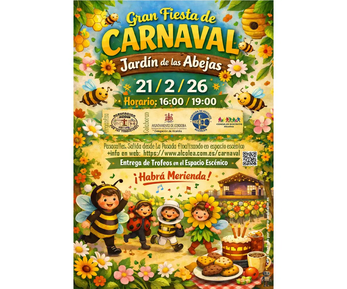 Gran Fiesta de Carnaval «El Jardín de las Abejas»