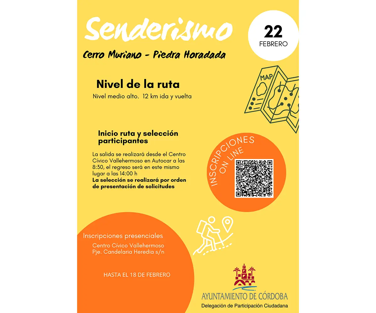 Senderismo: Ruta Piedra Horadada – Cerro Muriano