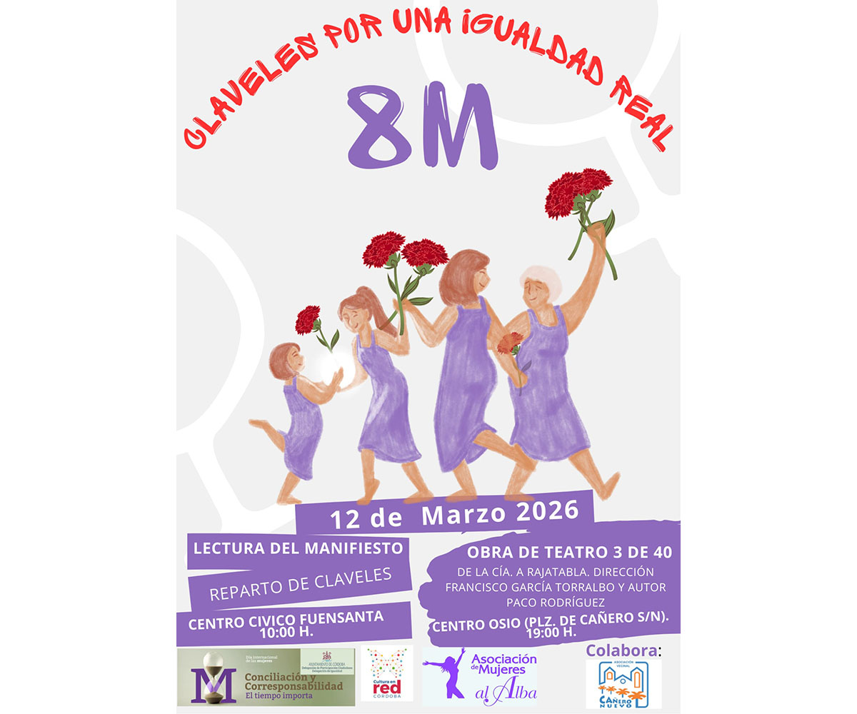 Claveles por una Igualdad Real 8M