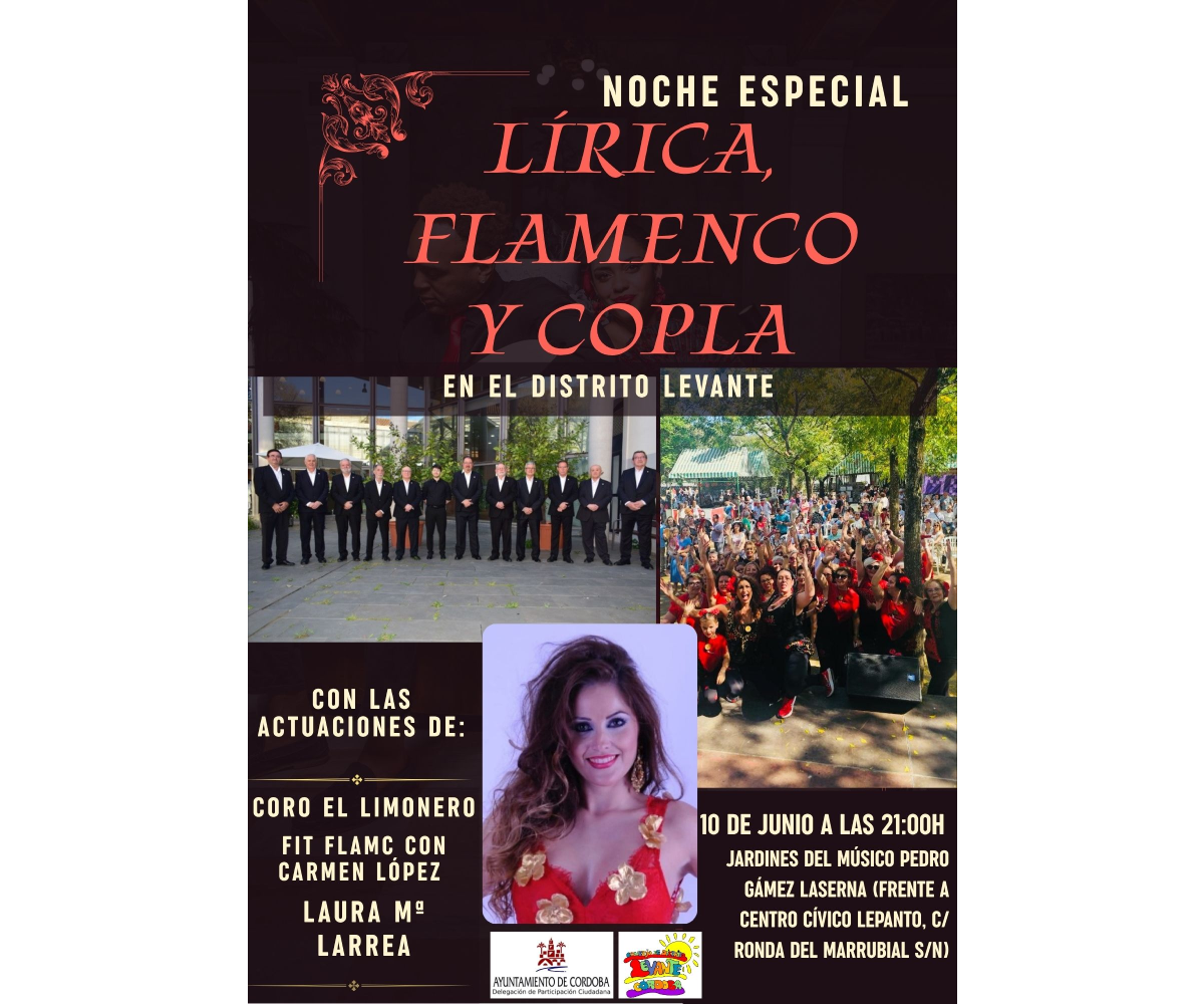 Noche Especial Lírica, Flamenco y Copla en Levante