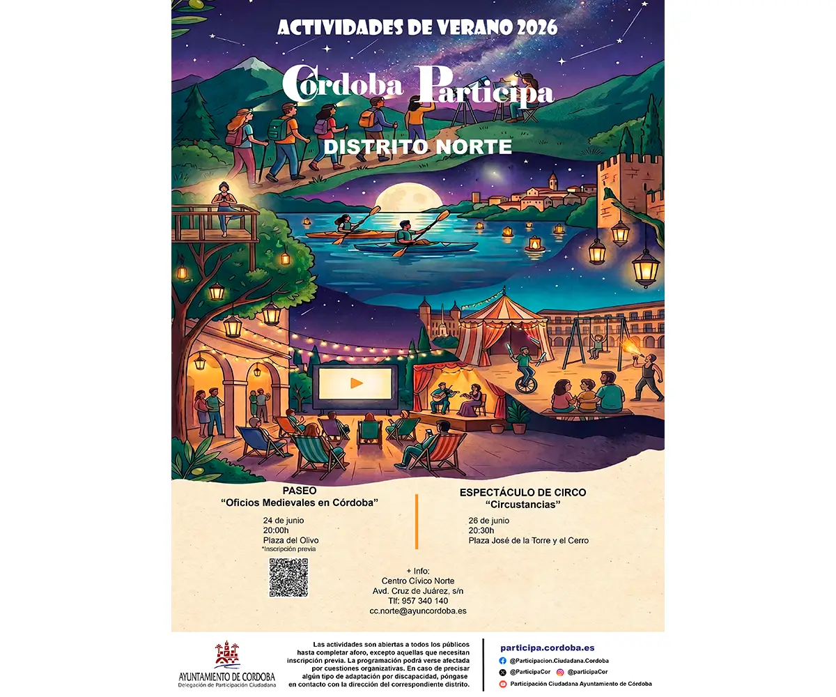Paseo cultural y circo en Distrito Norte