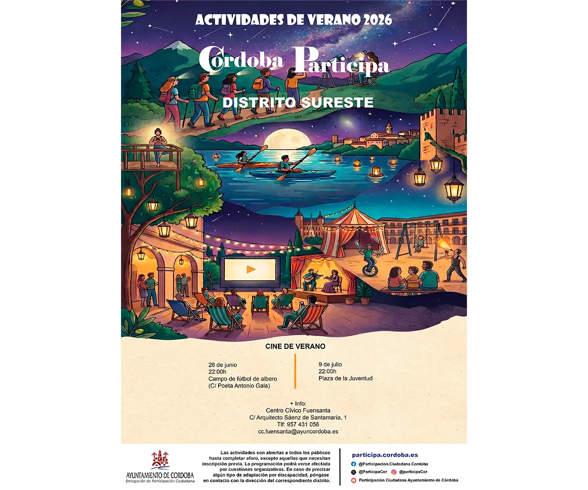 Cine al aire libre en Distrito Sureste