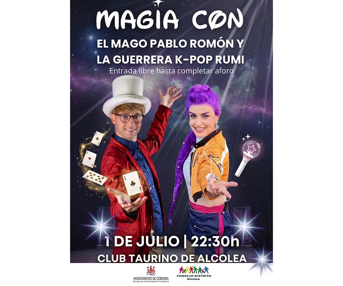 MAGIA CON EL MAGO PABLO ROMÓN Y LA GUERRERA K-POP RUMI