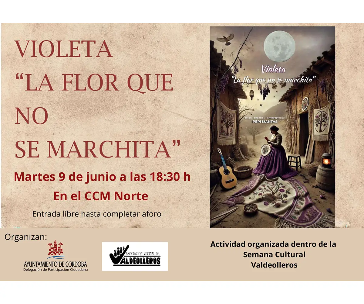 Violeta. La flor que no se marchita