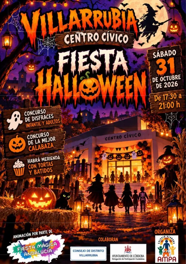 Fiesta de Halloween en Villarrubia 2026