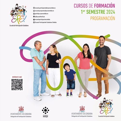programación del 1º semestre de la Escuela de Participación Ciudadana